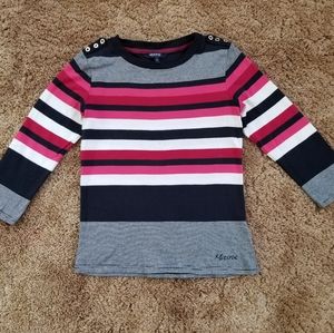 Girls cute stripped top